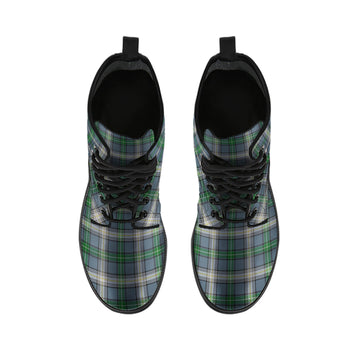 MacDowall (McDowall) Tartan Leather Boots - Tartan Vibes Clothing
