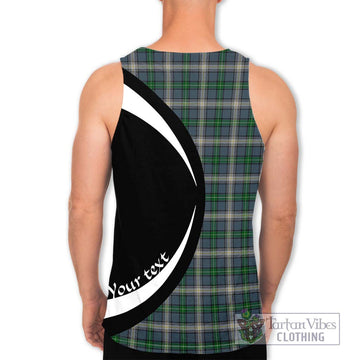 MacDowall (McDowall) Tartan Men's Tank Top with Family Crest Circle Style - Tartan Vibes Clothing