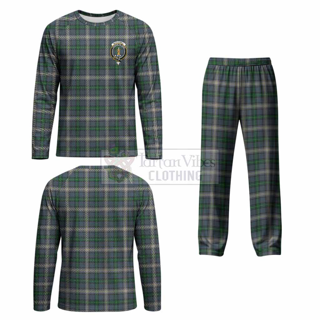 MacDowall (McDowall) Tartan Pajamas Family Set with Family Crest - Tartan Vibes Clothing