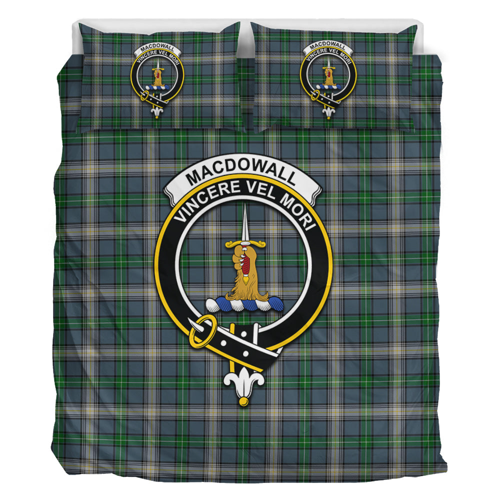 MacDowall (McDowall) Tartan Bedding Set with Family Crest - Tartan Vibes Clothing