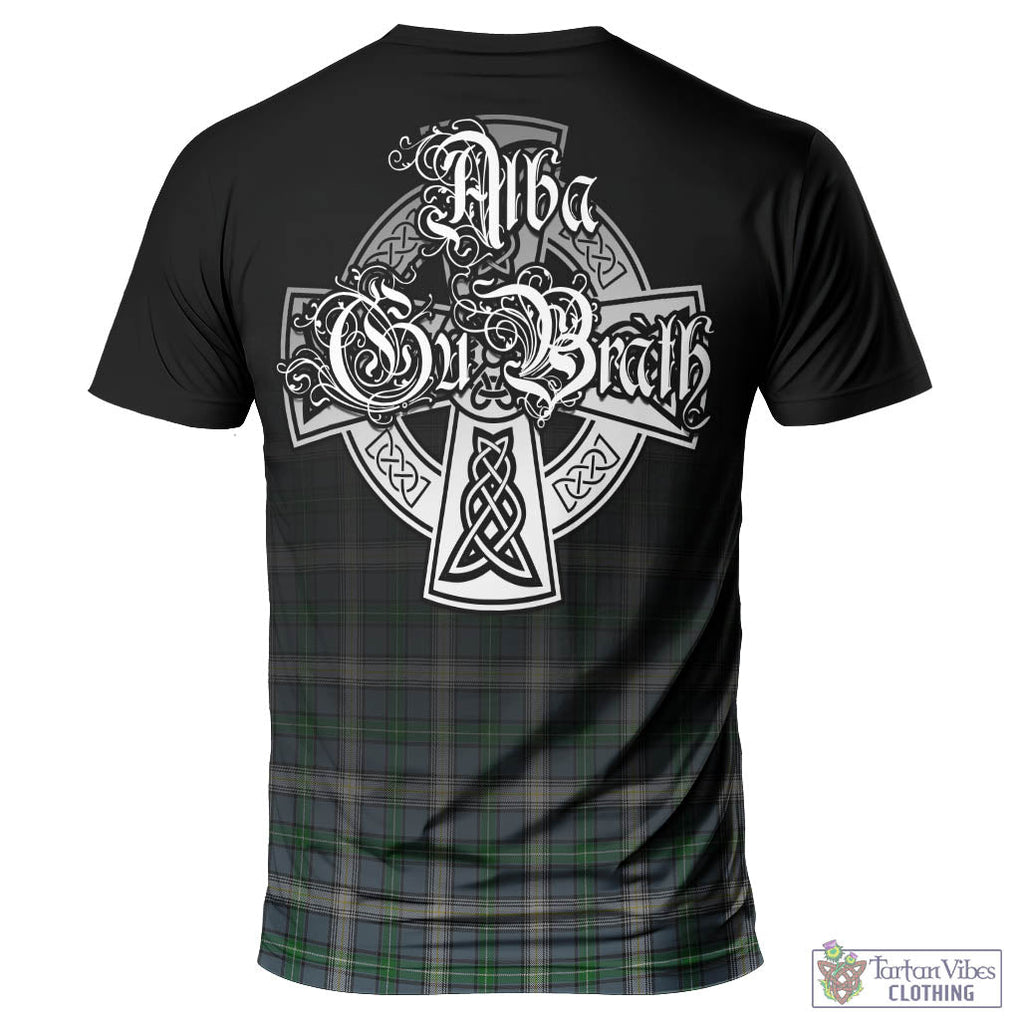 Tartan Vibes Clothing MacDowall Tartan T-Shirt Featuring Alba Gu Brath Family Crest Celtic Inspired