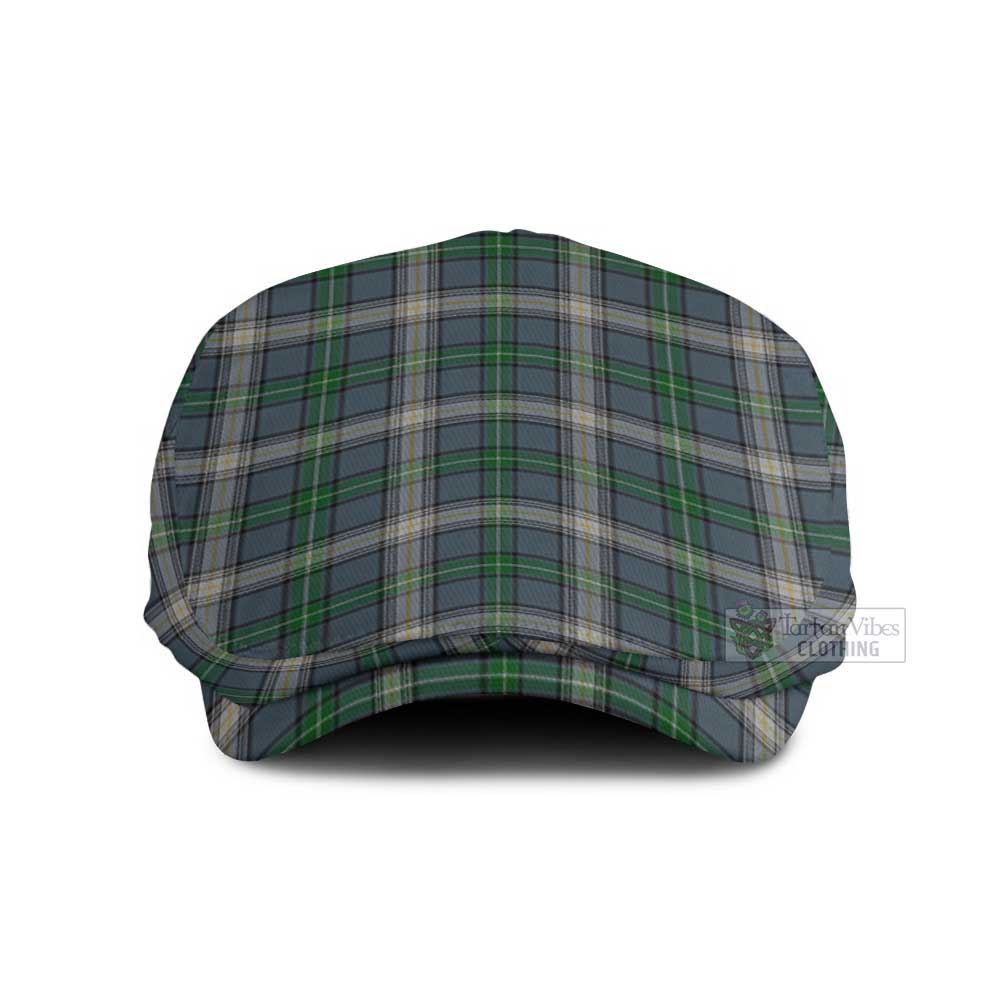MacDowall (McDowall) Tartan Jeff Cap, Tartan Flat Cap Jeff Hat - Tartan Vibes Clothing