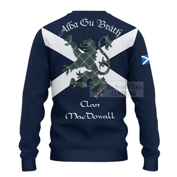 MacDowall (McDowall) Tartan Lion Rampant Ugly Sweater Proudly Display Your Heritage with Alba Gu Brath and Clan Name - Tartan Vibes Clothing
