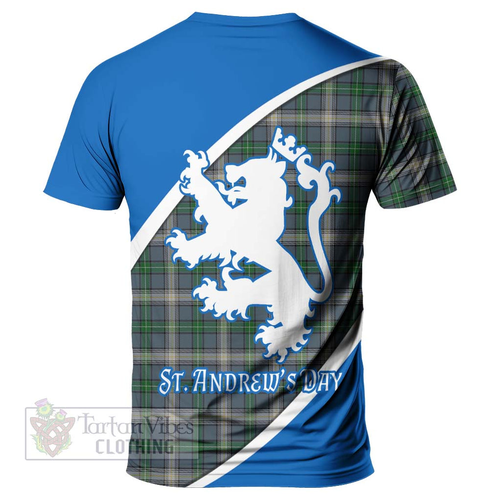 Tartan Vibes Clothing MacDowall (McDowall) Family Crest Tartan T-Shirt Celebrate Saint Andrew's Day in Style