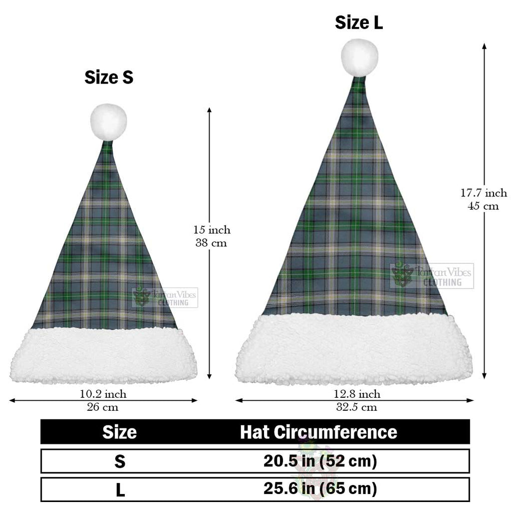 Tartan Vibes Clothing MacDowall (McDowall) Tartan Christmas Santa Hats