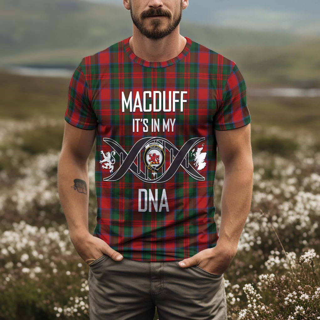 MacDuff (McDuff) Tartan T-Shirt with Family Crest DNA In Me Style Kid's Shirt - Tartan Vibes Clothing