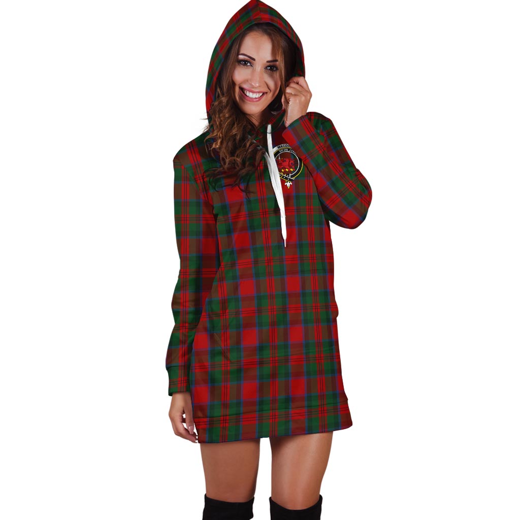 MacDuff (McDuff) Tartan Hoodie Dress with Family Crest - Tartan Vibes Clothing