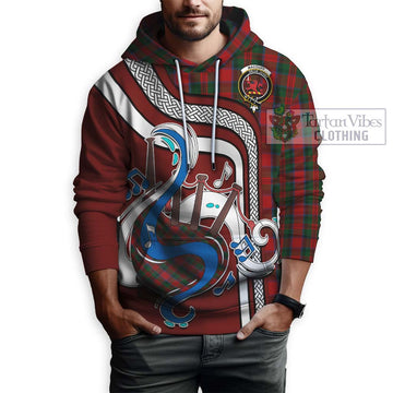 MacDuff (McDuff) Tartan Hoodie with Epic Bagpipe Style