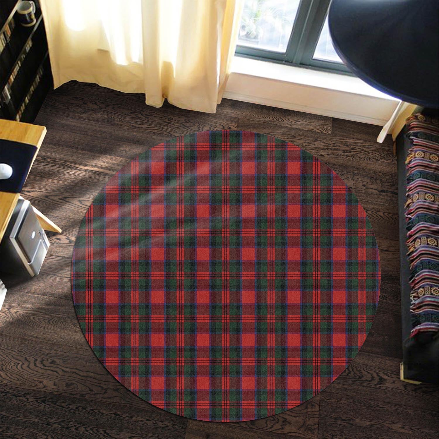 MacDuff (McDuff) Tartan Round Rug Premium Round Rug - Tartan Vibes Clothing