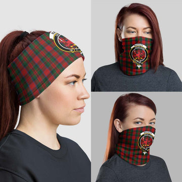 MacDuff (McDuff) Tartan Neck Gaiters, Tartan Bandanas, Tartan Head Band with Family Crest