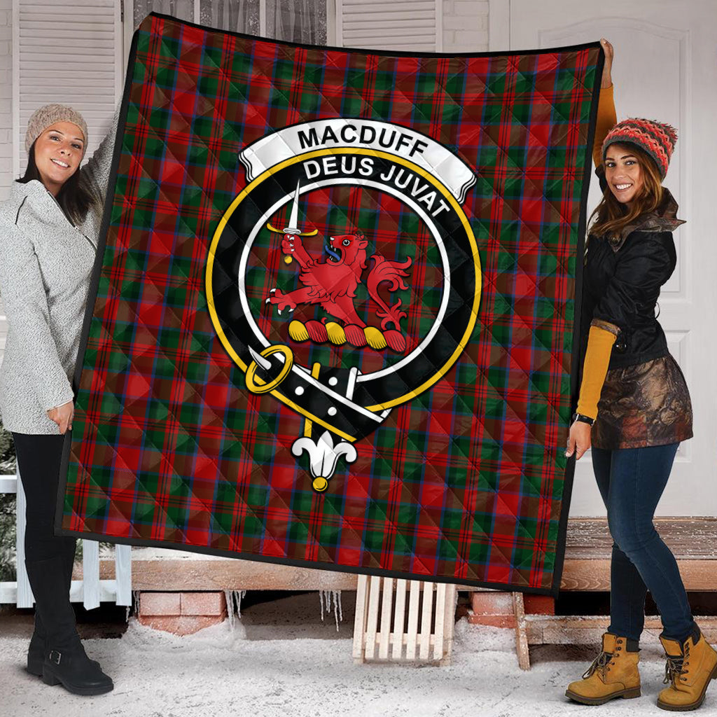 macduff-tartan-quilt-with-family-crest