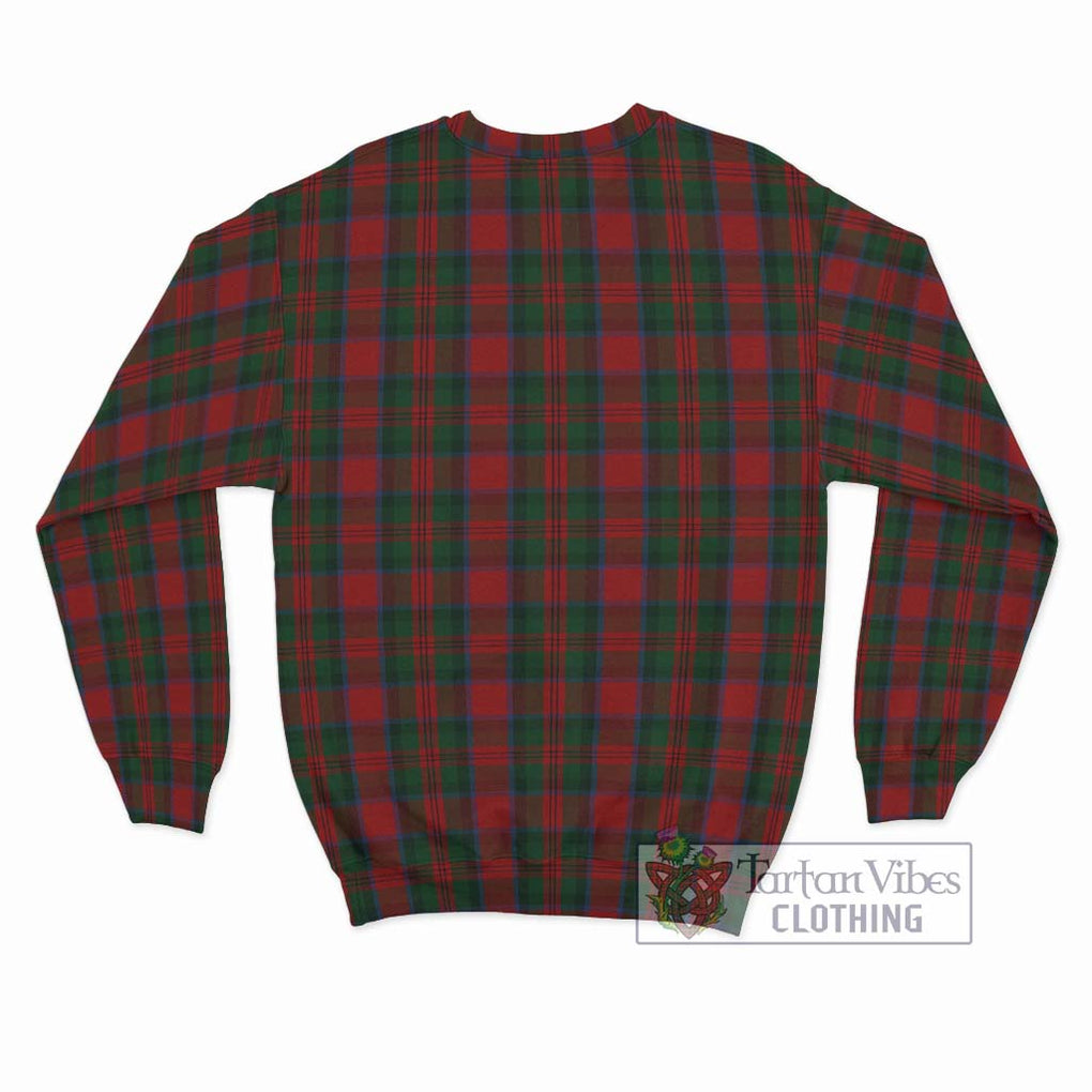 MacDuff (McDuff) Tartan Sweatshirt with Family Crest DNA In Me Style - Tartanvibesclothing Shop