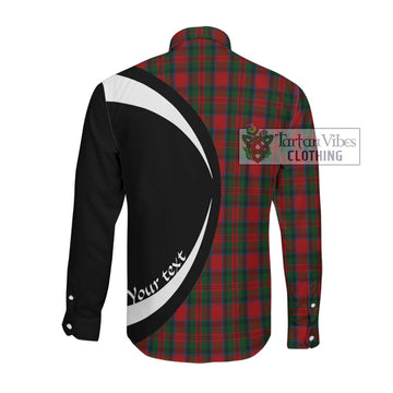 MacDuff (McDuff) Tartan Long Sleeve Button Up with Family Crest Circle Style