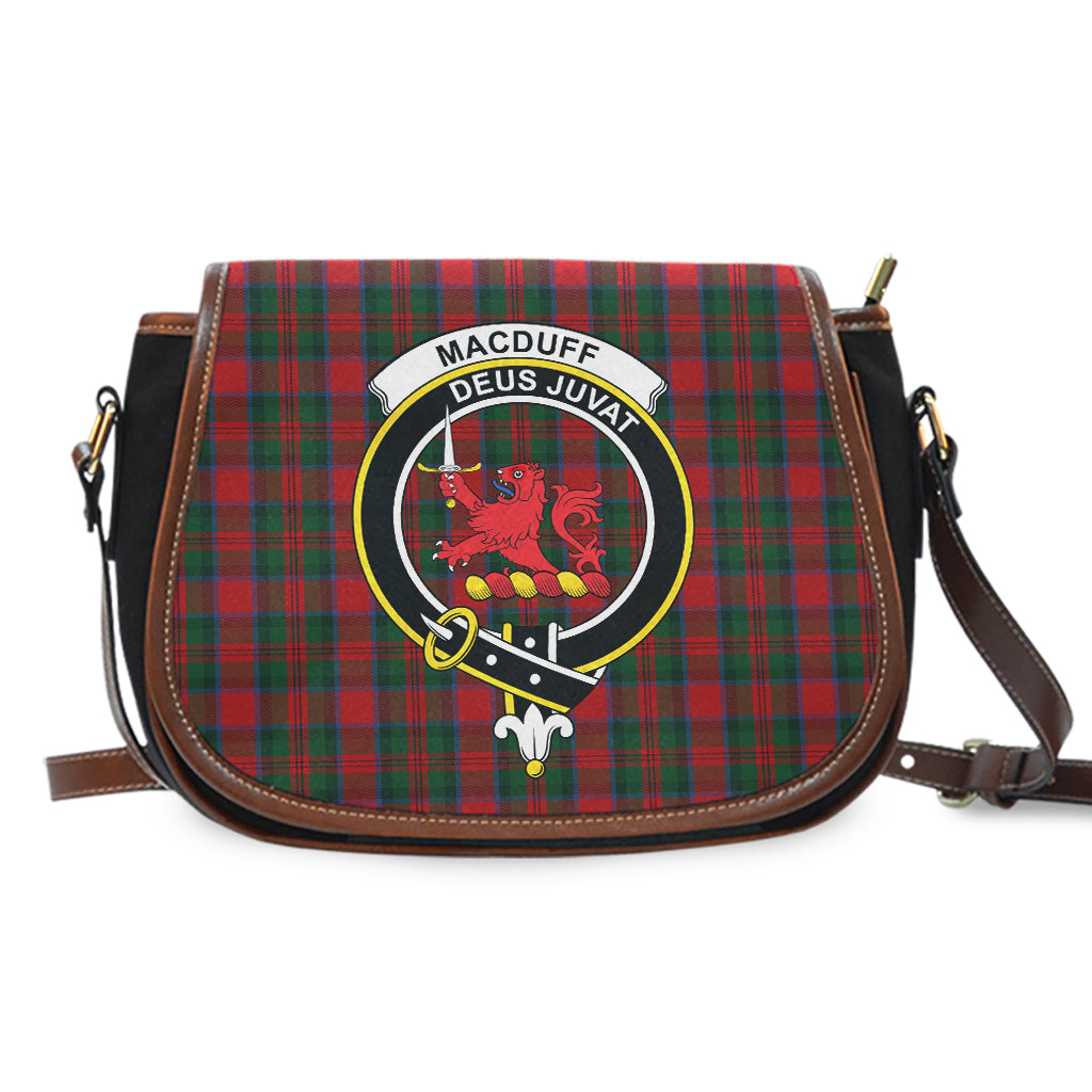 macduff-tartan-saddle-bag-with-family-crest