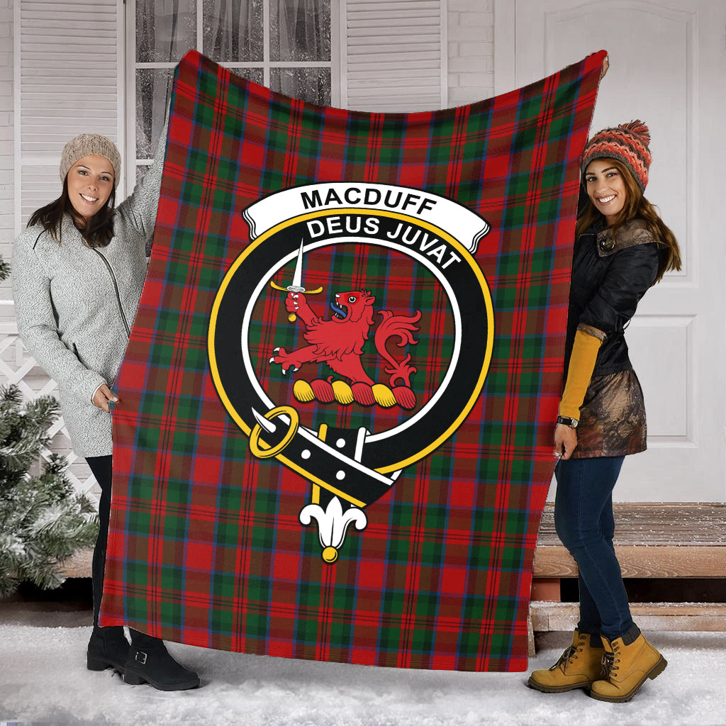 macduff-tartab-blanket-with-family-crest