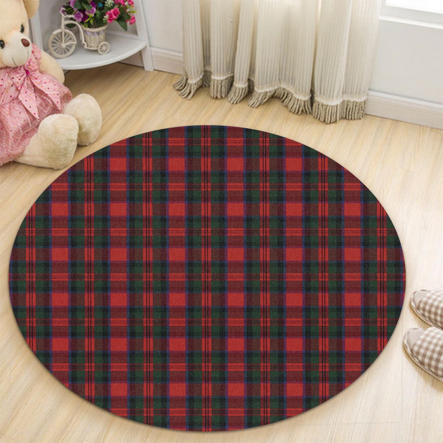 MacDuff (McDuff) Tartan Round Rug - Tartan Vibes Clothing