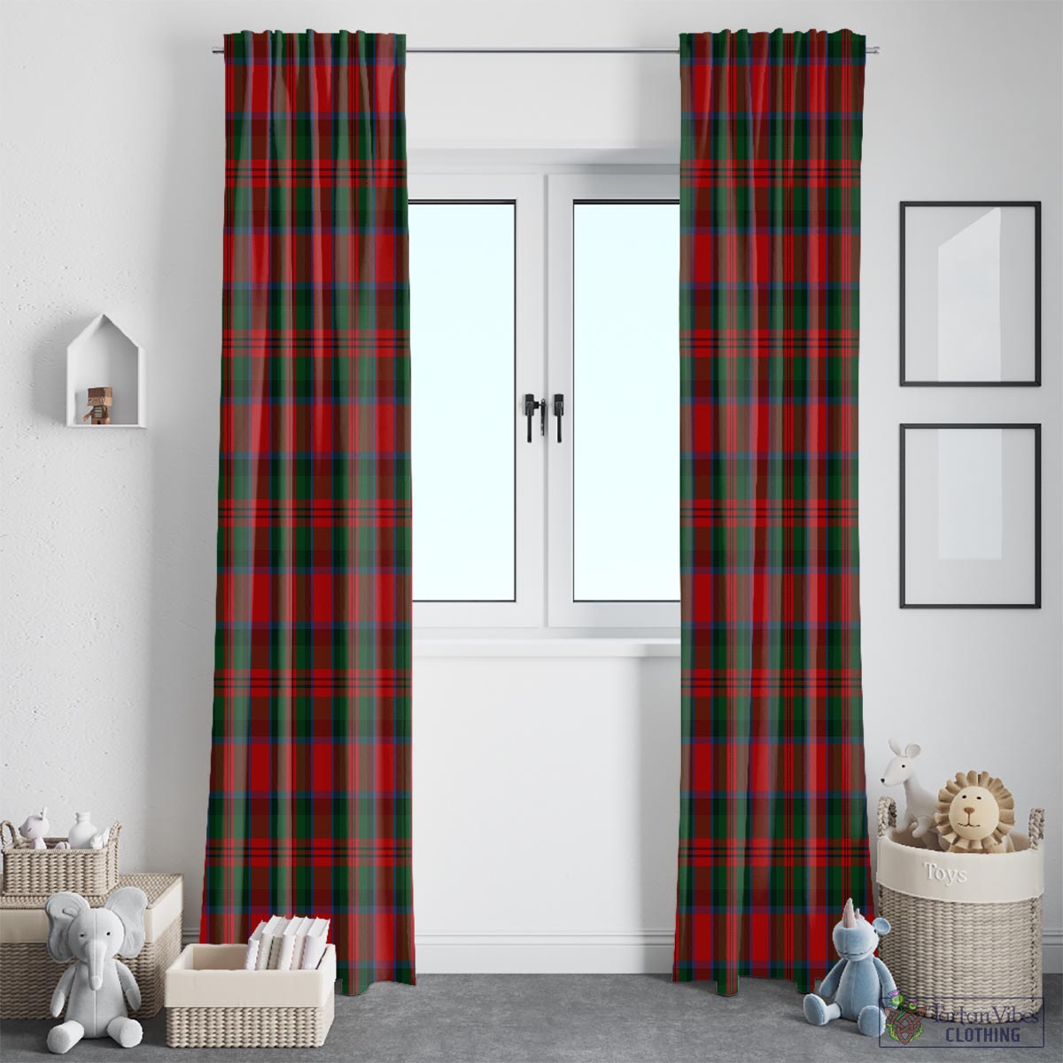 MacDuff Tartan Window Curtain