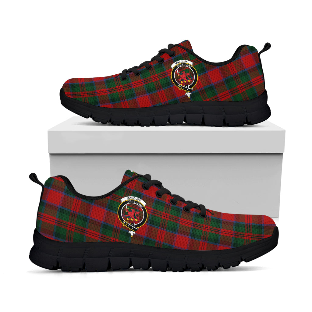 MacDuff (McDuff) Tartan Sneakers with Family Crest - Tartan Vibes Clothing