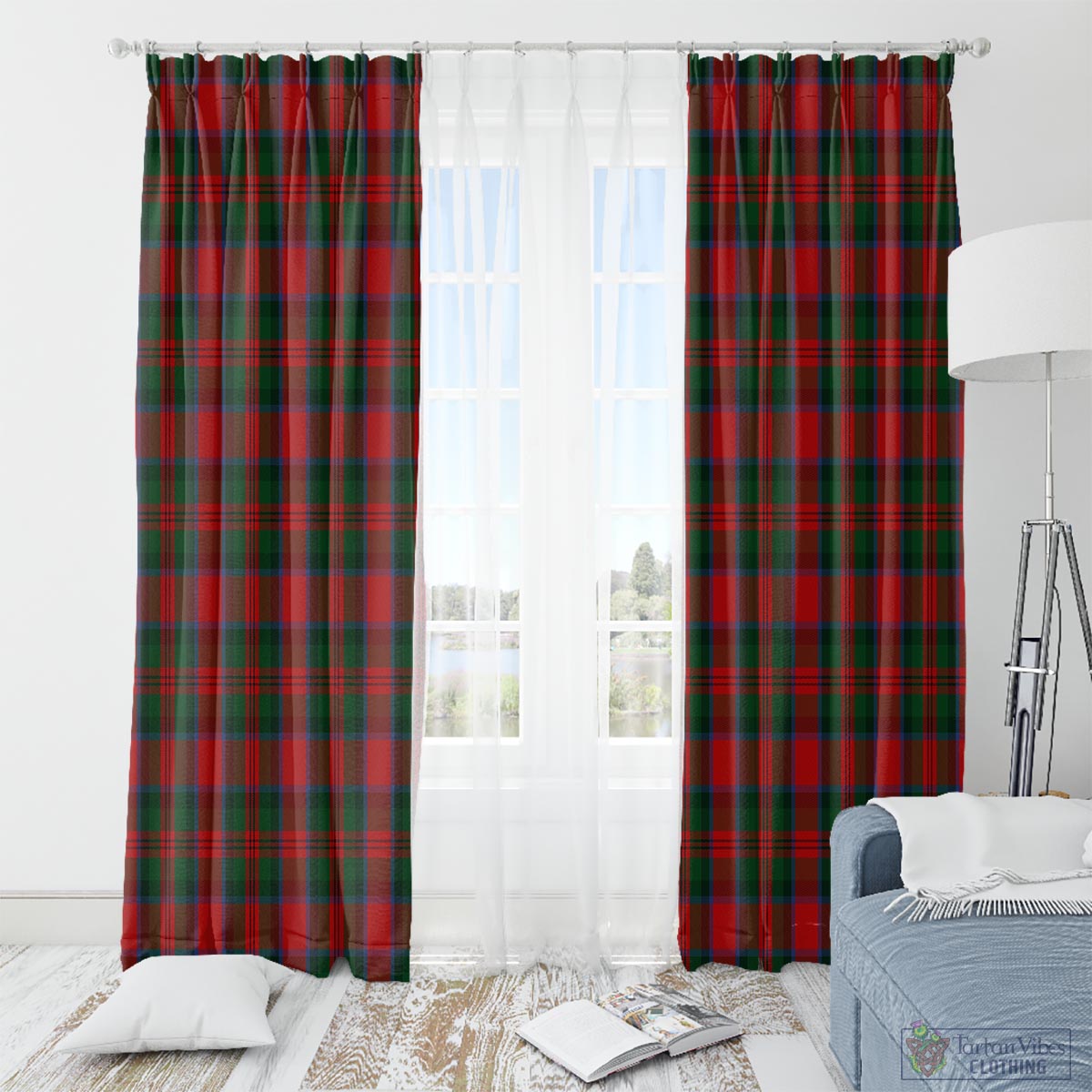 MacDuff Tartan Window Curtain