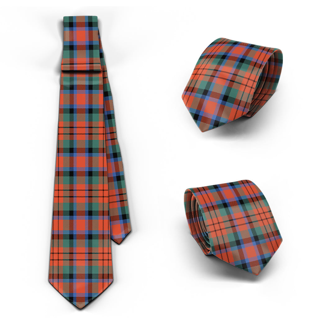 MacDuff Ancient Tartan Classic Necktie Necktie One Size - Tartan Vibes Clothing