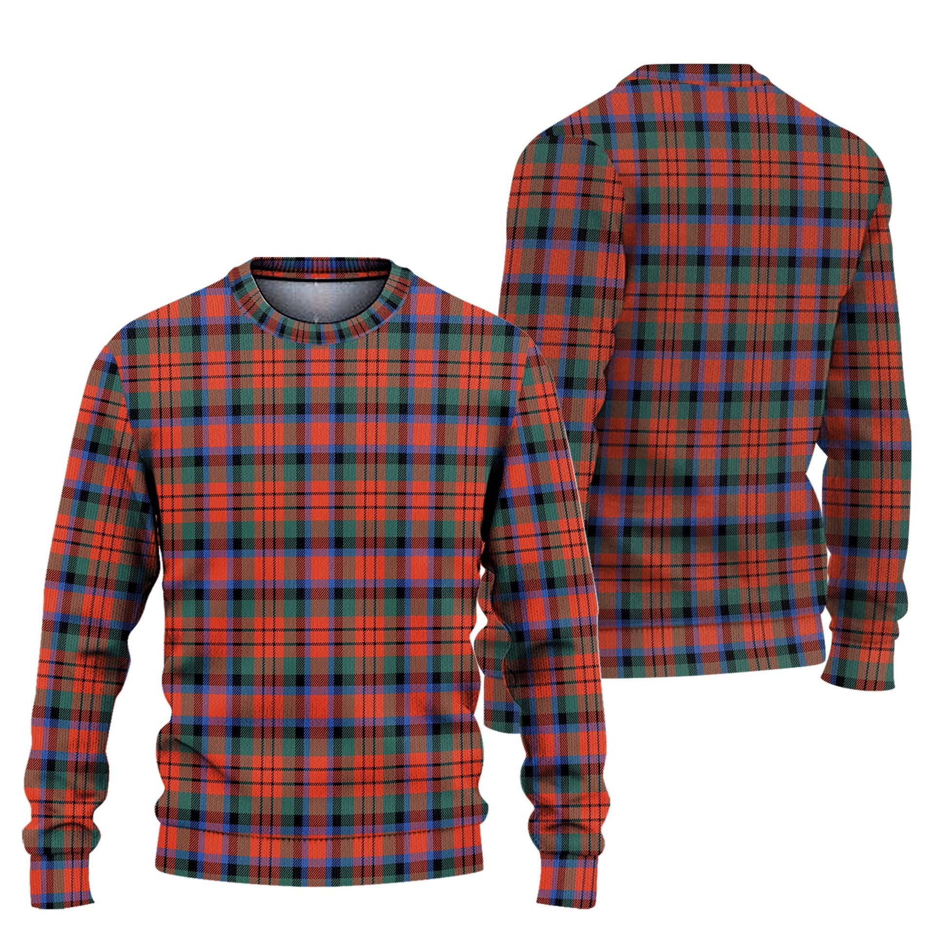 MacDuff Ancient Tartan Knitted Sweater Unisex - Tartanvibesclothing