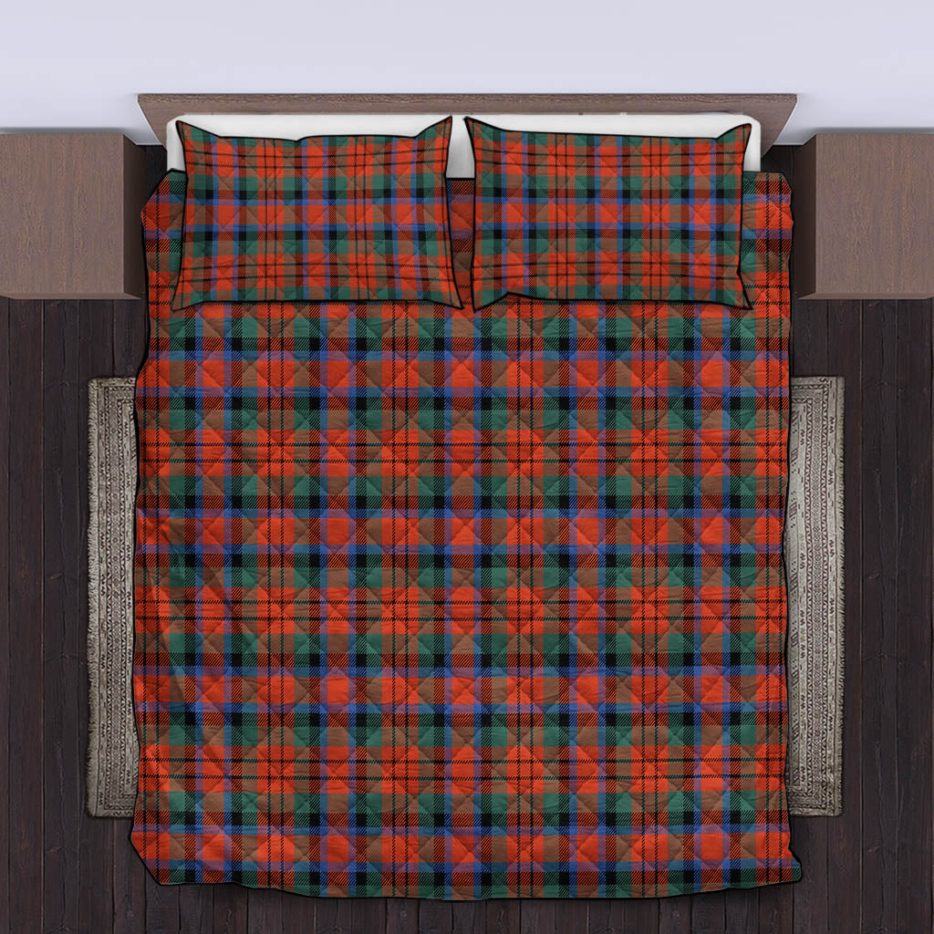 MacDuff Ancient Tartan Quilt Bed Set King - Tartan Vibes Clothing