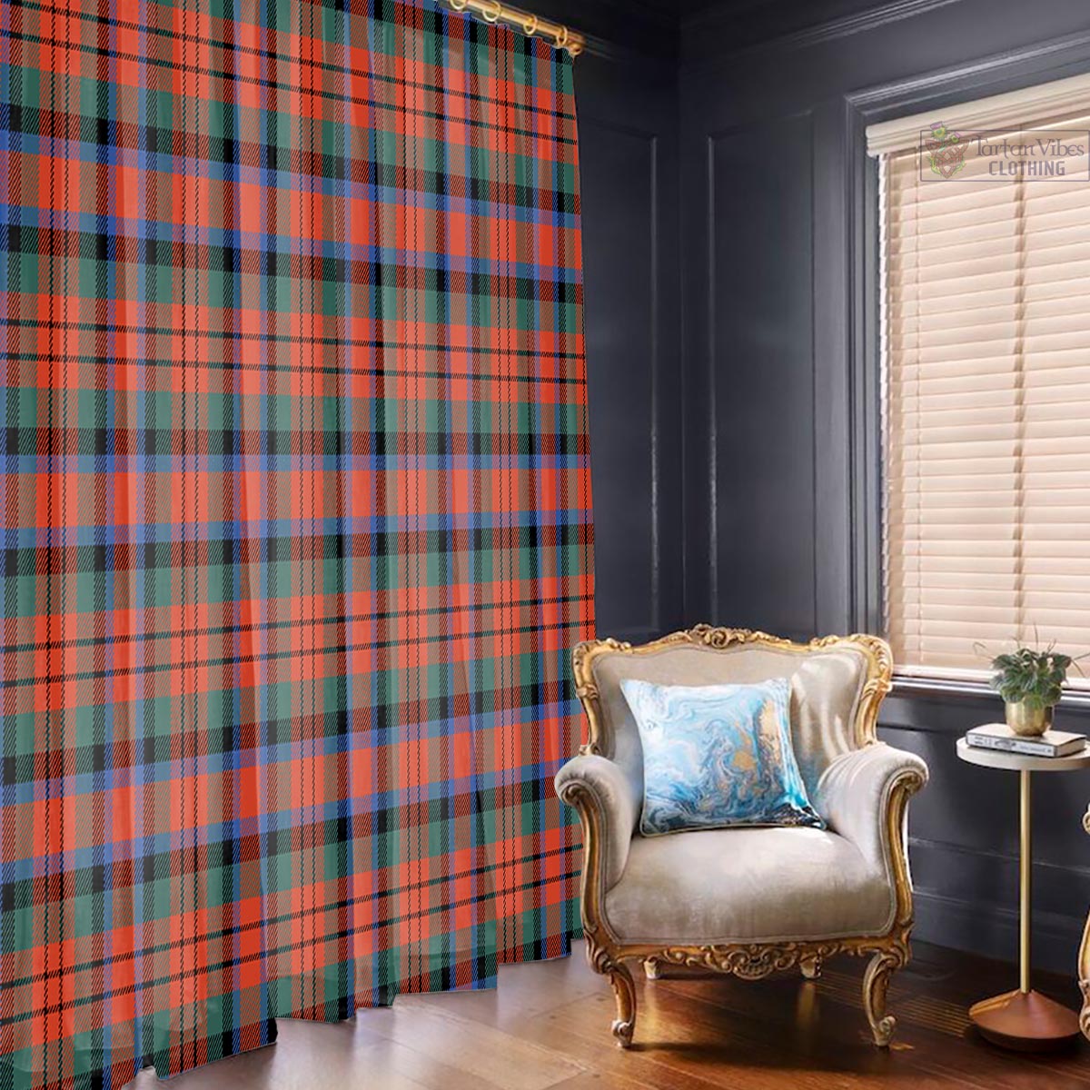 MacDuff Ancient Tartan Window Curtain