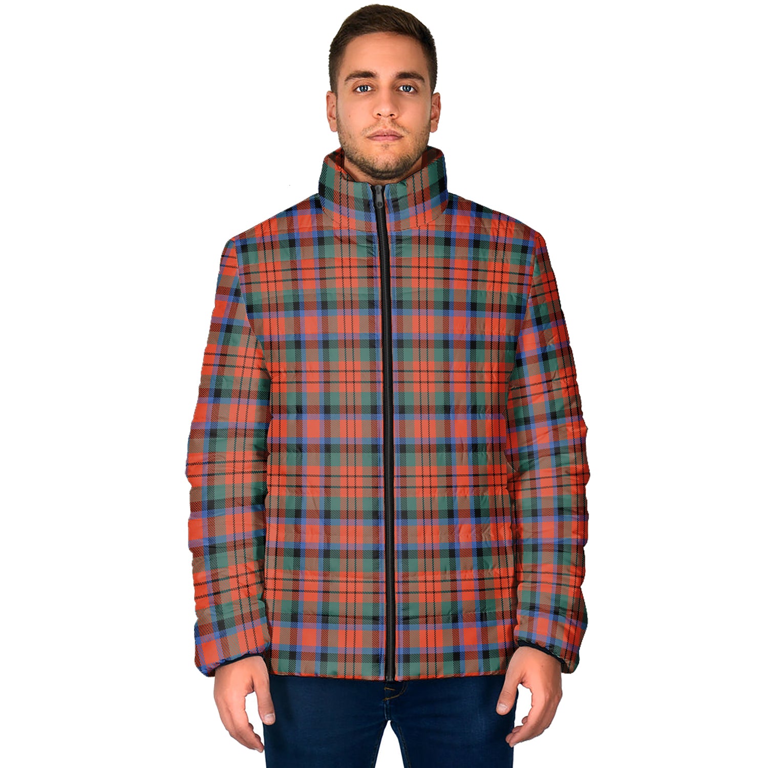 MacDuff Ancient Tartan Padded Jacket - Tartan Vibes Clothing