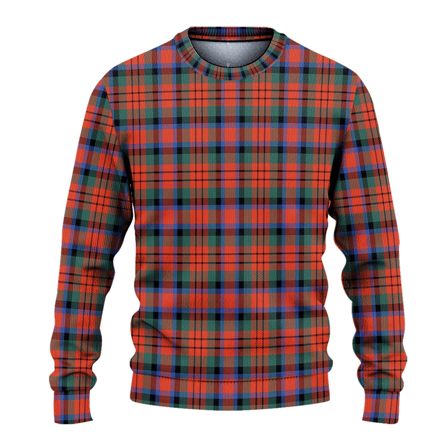 MacDuff Ancient Tartan Knitted Sweater - Tartanvibesclothing