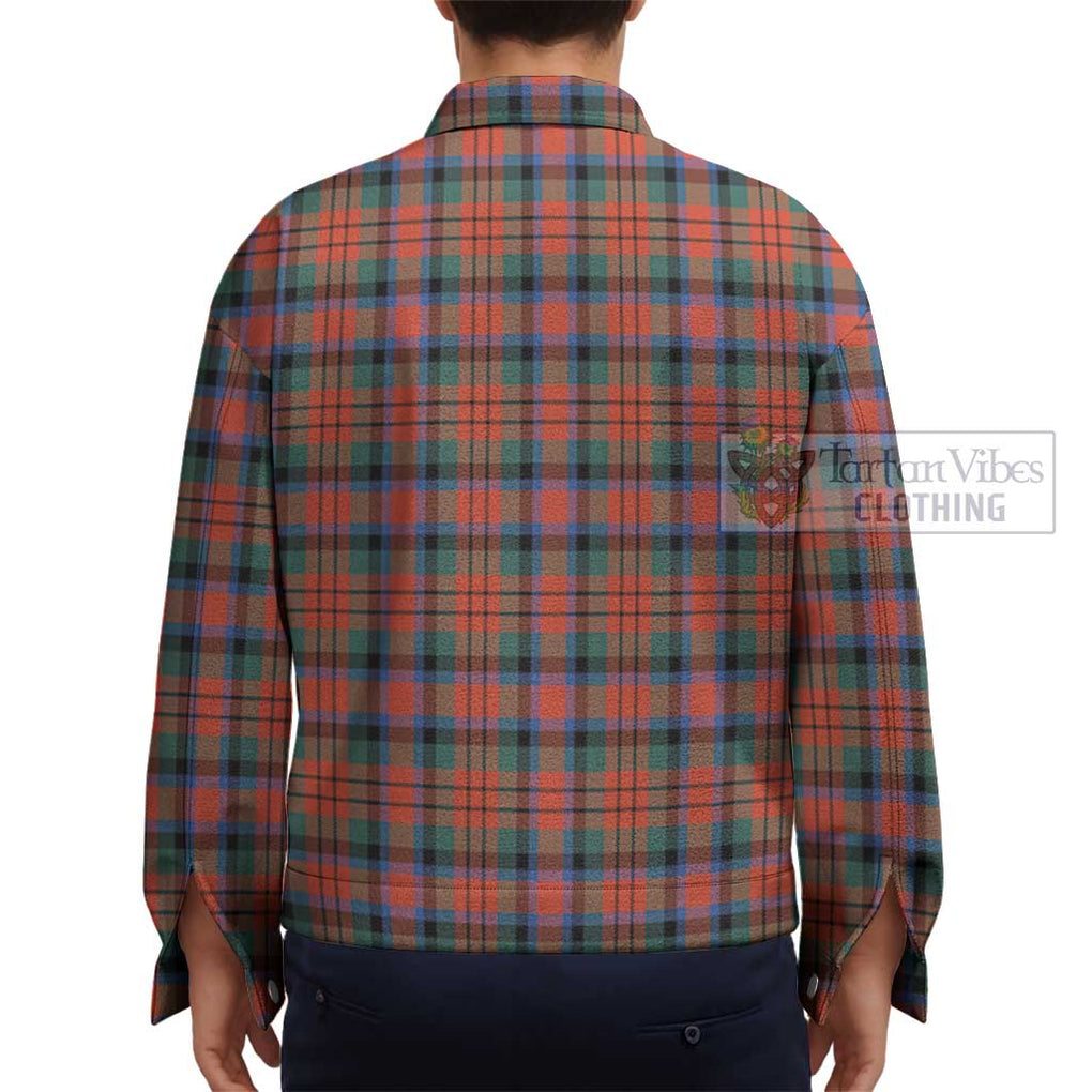 MacDuff Ancient Tartan Unisex Lapel Cotton Jacket - Tartan Vibes Clothing