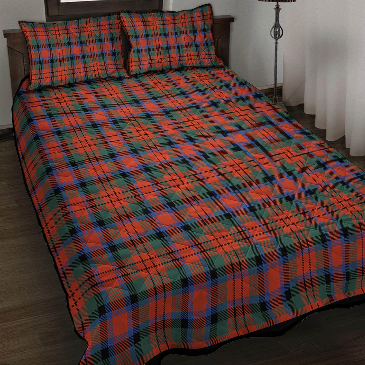 MacDuff Ancient Tartan Quilt Bed Set - Tartan Vibes Clothing