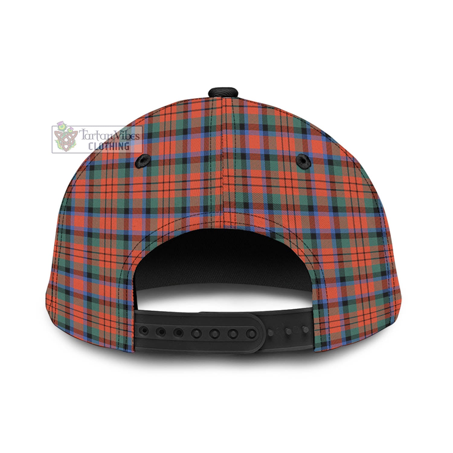 Tartan Vibes Clothing MacDuff Ancient Tartan Classic Cap with Family Crest In Me Style