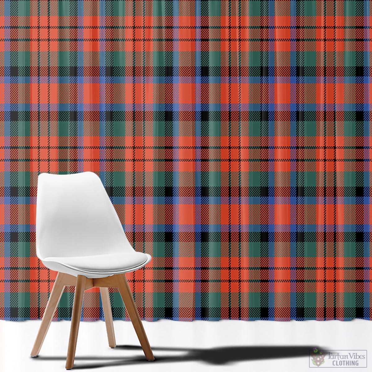 MacDuff Ancient Tartan Window Curtain