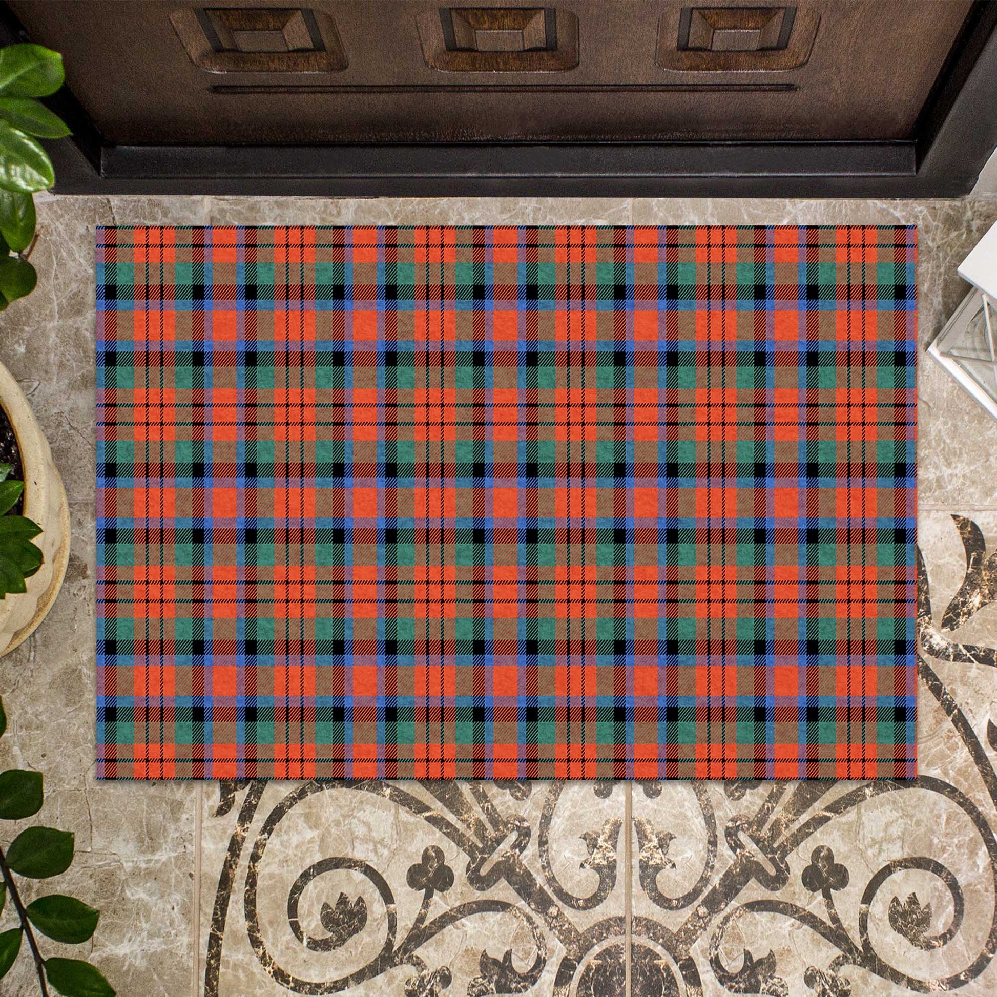 MacDuff Ancient Tartan Door Mat - Tartanvibesclothing