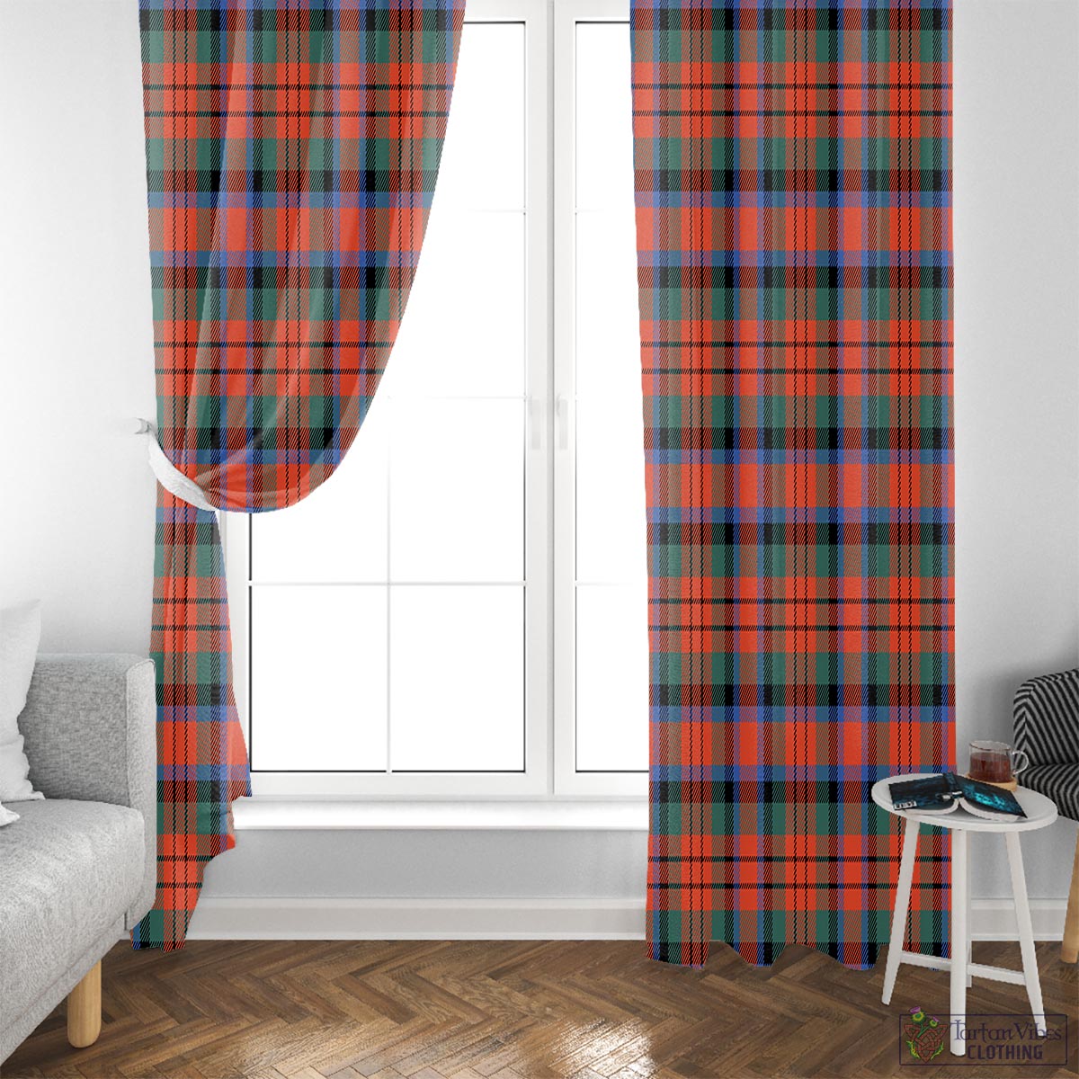 MacDuff Ancient Tartan Window Curtain