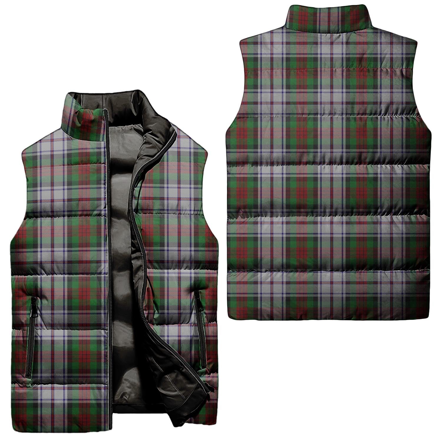 MacDuff Dress Tartan Sleeveless Puffer Jacket Unisex - Tartanvibesclothing