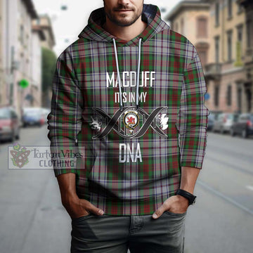 MacDuff Dress Tartan Hoodie with Family Crest DNA In Me Style