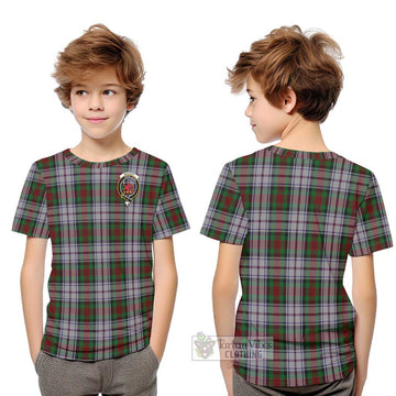 MacDuff Dress Tartan Kid T-Shirt with Family Crest