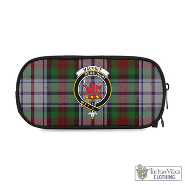 MacDuff Dress Tartan Pen and Pencil Case with Family Crest