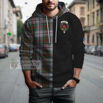 MacDuff Dress Tartan Hoodie with Family Crest and Half Of Me Style