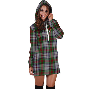 MacDuff Dress Tartan Hoodie Dress with Family Crest