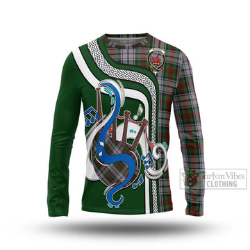 MacDuff Dress Tartan Long Sleeve T-Shirt with Epic Bagpipe Style