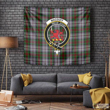 MacDuff Dress Tartan Tapestry Wall Hanging and Home Decor for Room with Family Crest