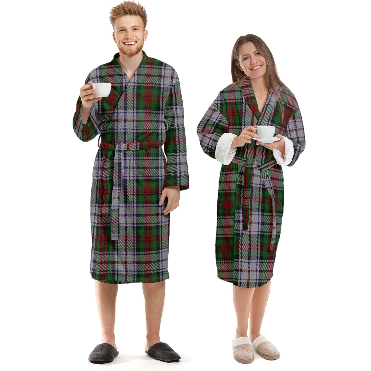 MacDuff Dress Tartan Bathrobe Unisex S - Tartan Vibes Clothing