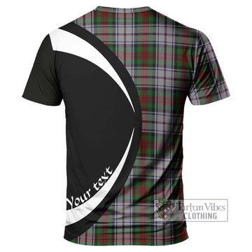 MacDuff Dress Tartan T-Shirt with Family Crest Circle Style