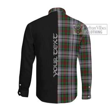 MacDuff Dress Tartan Long Sleeve Button Shirt with Family Crest and Half Of Me Style