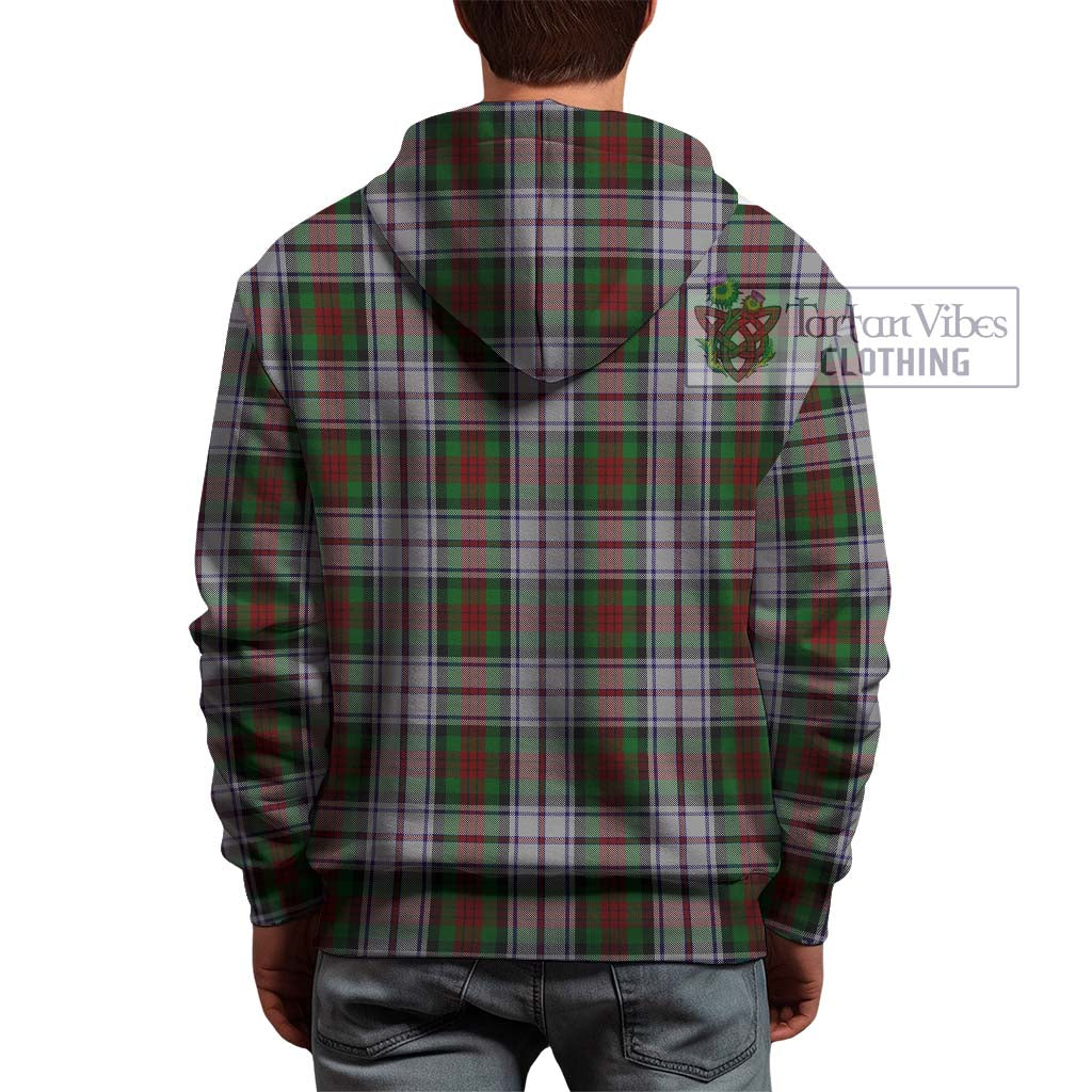 Tartan Vibes Clothing MacDuff Dress Tartan Hoodie with Family Crest DNA In Me Style