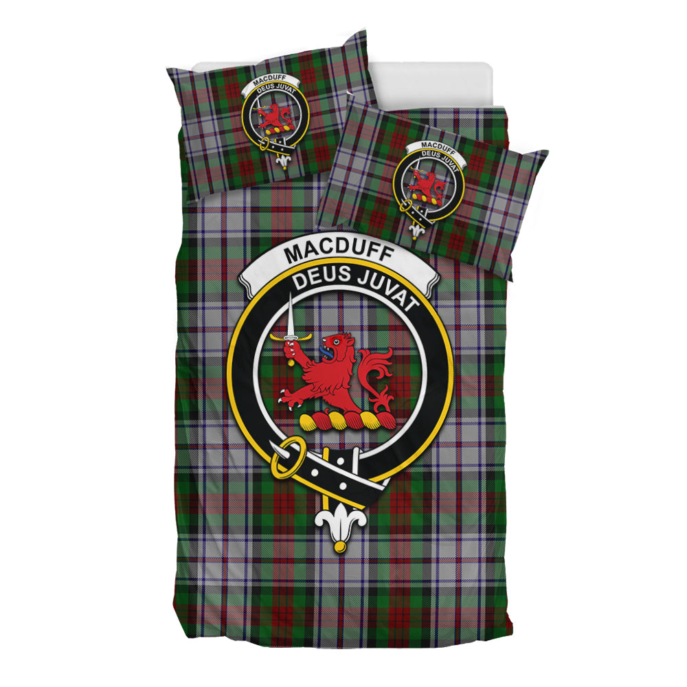 macduff-dress-tartan-bedding-set-with-family-crest