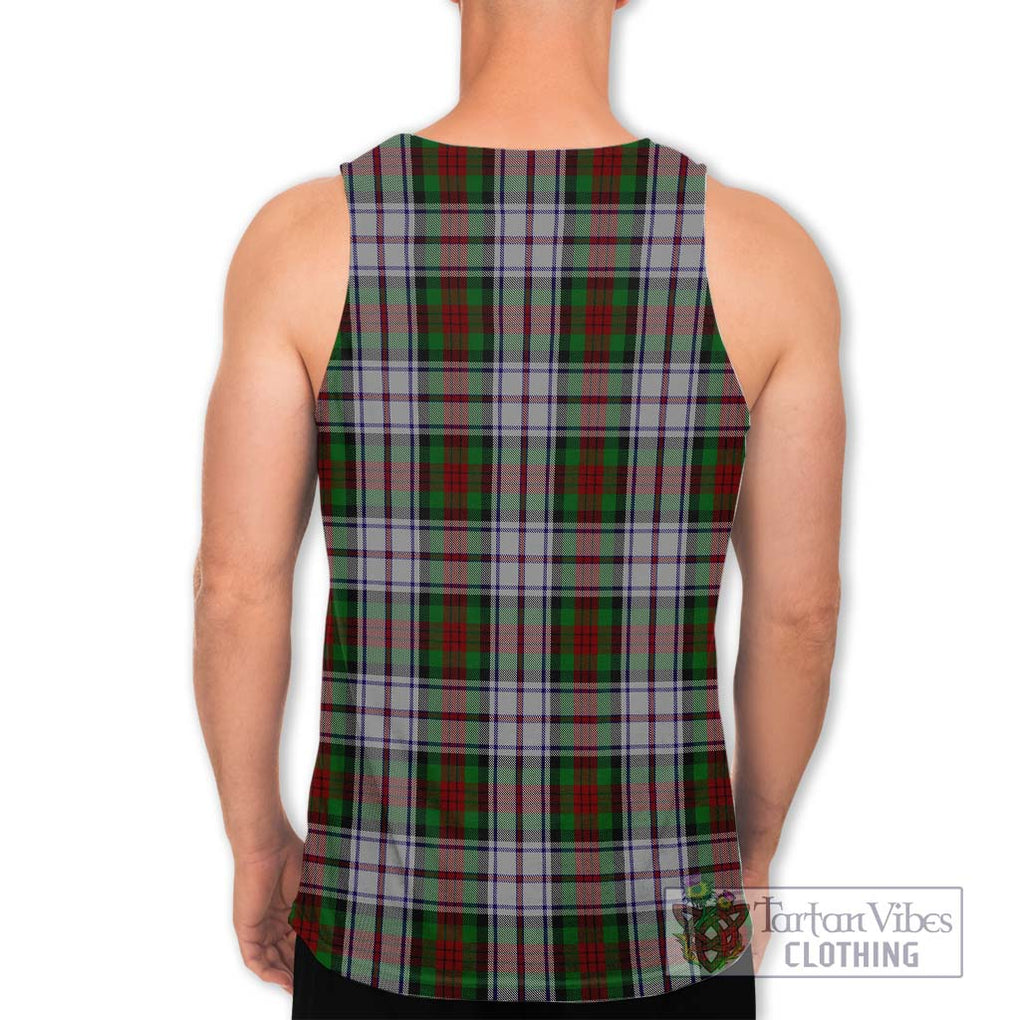 MacDuff Dress Tartan Men's Tank Top with Family Crest DNA In Me Style - Tartanvibesclothing Shop