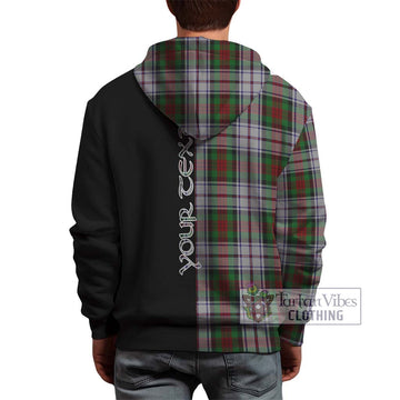 MacDuff Dress Tartan Hoodie with Family Crest and Half Of Me Style